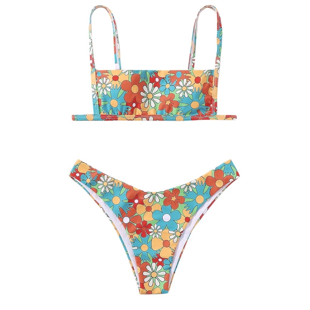 Soly Hux Flower Bikini Set- Never Worn